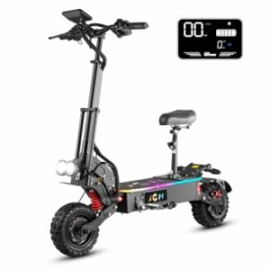 JGH 6000W 40Ah Dual Motor Electric Scooter Review: Top Speed, Long Range, Foldable