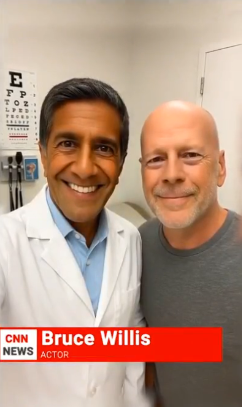 Neurocept is a treatment only, is Bruce Willis Heeled from Aphasia?